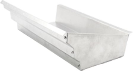 Calhas de chuva modelos moldura e americana - Nacional Metais