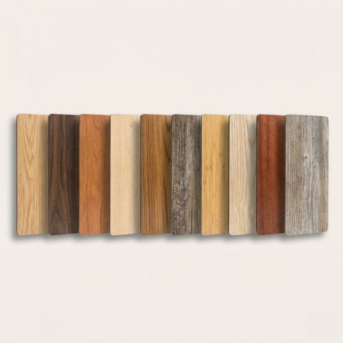 Chapa ACM com acabamento amadeirado